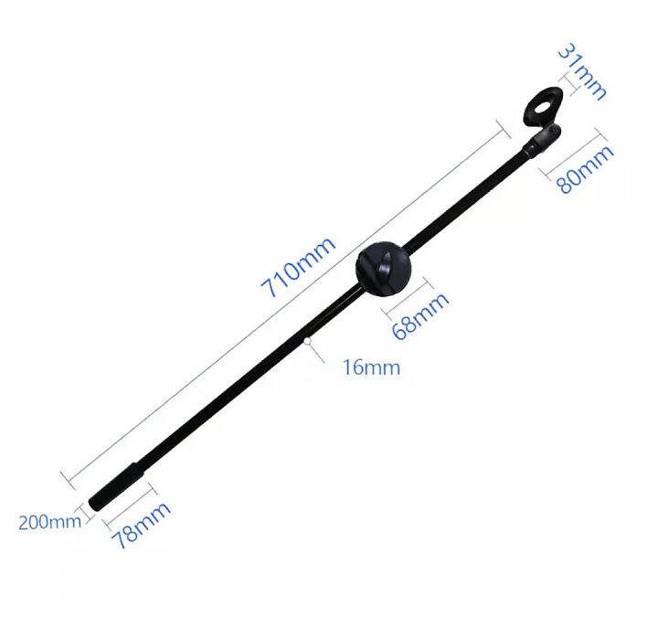 ไมโครโฟน-crossbar-stand-cradle-ไมโครโฟนคลิปขาตั้งเสาอุปกรณ์เสริม-3-8-สกรูผู้ถือไมโครโฟนด้านบน-bracket-kit-สำหรับ-live