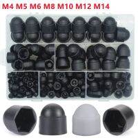 M4 M5 M6 M8 M10 M12 M14 Hexagon Caps Bolts Protect Nut for Car Wheels Exterior Decoration Nut Anti Rust Auto Hub Nut Caps Suit