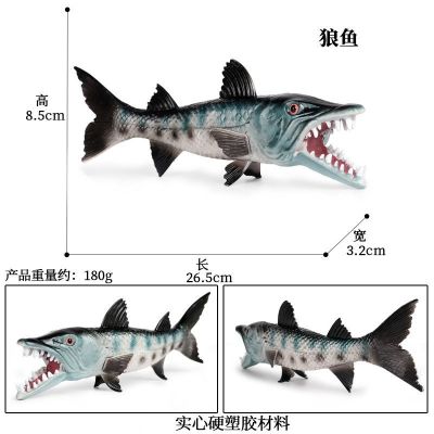 Simulation model of Marine animal furnishing articles solid swordfish swordfish shark children science educational toys