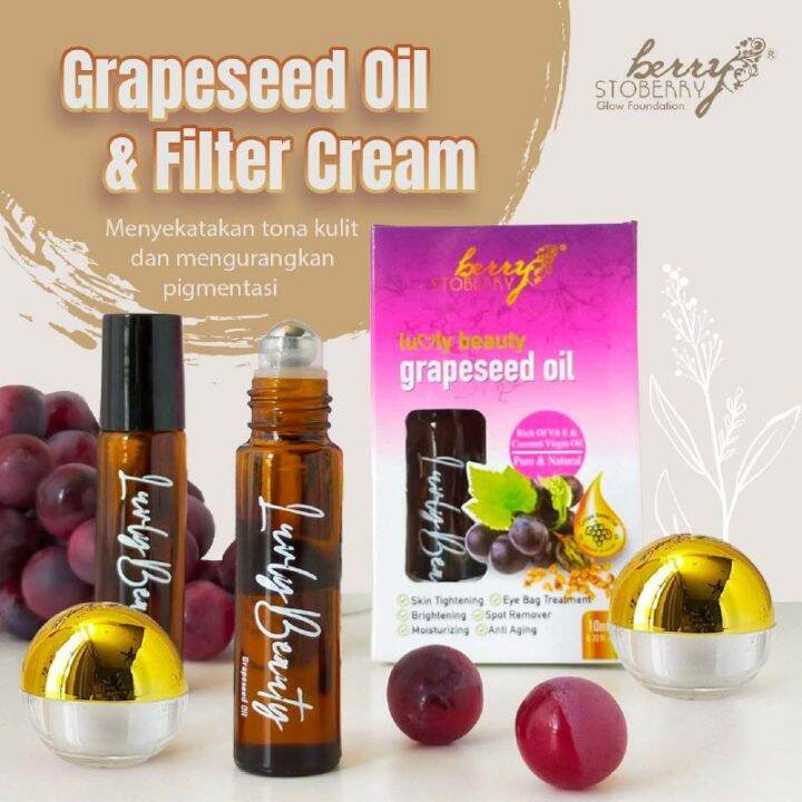 ORIGINAL BERRY STOBERRY GRAPESEED OIL SERUM MASK VIRAL EYE BAG