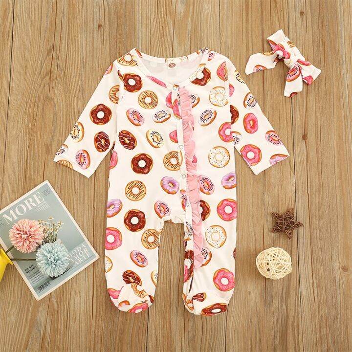 0-18-months-girl-baby-sleepwear-newborn-floral-romper-with-headband-toddler-boy-blanket-sleepers-fall-fashion-infant-pajamas