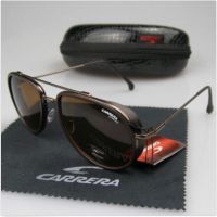 Carrera ใหม่ แว่นตากันแดด UV400 โลหะ กันลม สไตล์เรโทร พร้อมกล่อง แฟชั่นสําหรับผู้ชาย ผู้หญิง C-38 2023