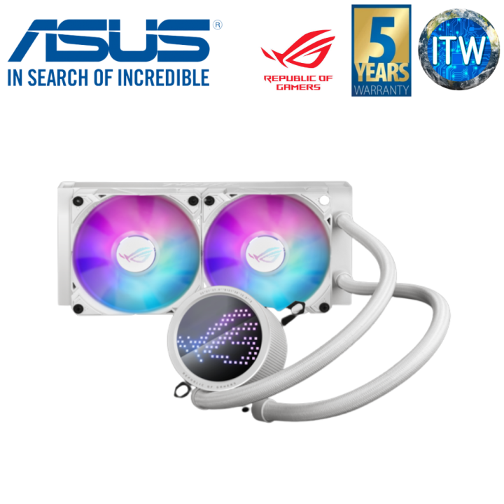 ITW | ASUS ROG Ryuo III 240 white edition all-in-one liquid CPU cooler ...