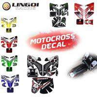 LING QI CRF50 Motorcycle Sticker Decal Body Kit For HONDA CRF 50 Dirt Bike Pit Bik Motocross Motorcycle Spare Parts Decals  Emblems