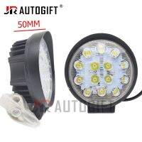 ไฟหน้ารถ Led 14led งาน50มม. 42W 12V 24V สำหรับรถบรรทุก Suv 4X4 4wd ไฟหน้าวิศวกรไฟฉายคาดศีรษะ Led ทางวิบาก