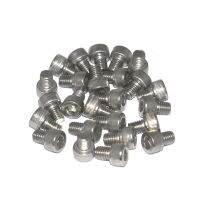 ☸✴ 25pcs M8 x 10mm 304 Stainless Steel Hex Key Bolt Socket Head Cap Screws solid Screws