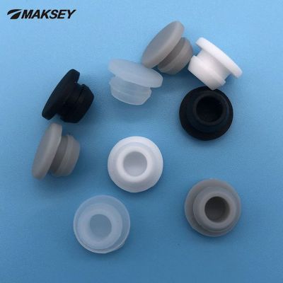 MAKSEY 10PCS 9 10 11 12 13 14Mm Karet Gasket Pria Seal Plug Sumbat Silikon Ujung Masking cover Lukisan Blasting Selesai