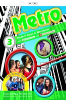 Bundanjai (หนังสือ) Metro 3 Student Book and Workbook Pack (P)