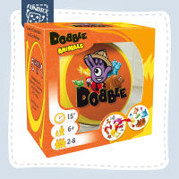 Fun Dice: Dobble Animals &amp; DOBBLE CAMPING SLEEVE Board Game