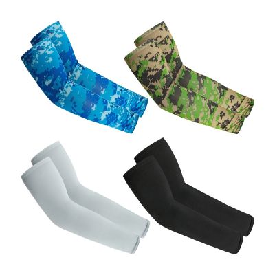 Unisex Cooling Arm Sleeves Cover Sports Running UV Sun Protection Outdoor Men Fishing Cycling Sleeves for Hide Tattoos Sleeves