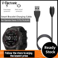 V-ELECTRONIC Garmin Fenix 7 6 5 Venu 2 Plus instinct 2 EPIX 2 การชาร์จอย่างรวดเร็ว สมาร์ทวอทช์ 1เมตรค่ะ อุปกรณ์เสริมเสริม สายเคเบิลข้อมูล ประเภท C ที่ชาร์จที่ชาร์จ สายลวดสายไฟ