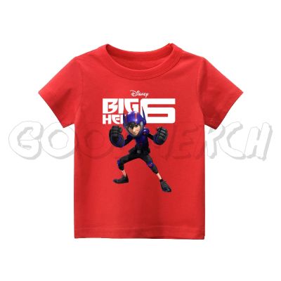 เสื้อยืด พิมพ์ลาย Hiro BIG HERO 6 BAYMAX