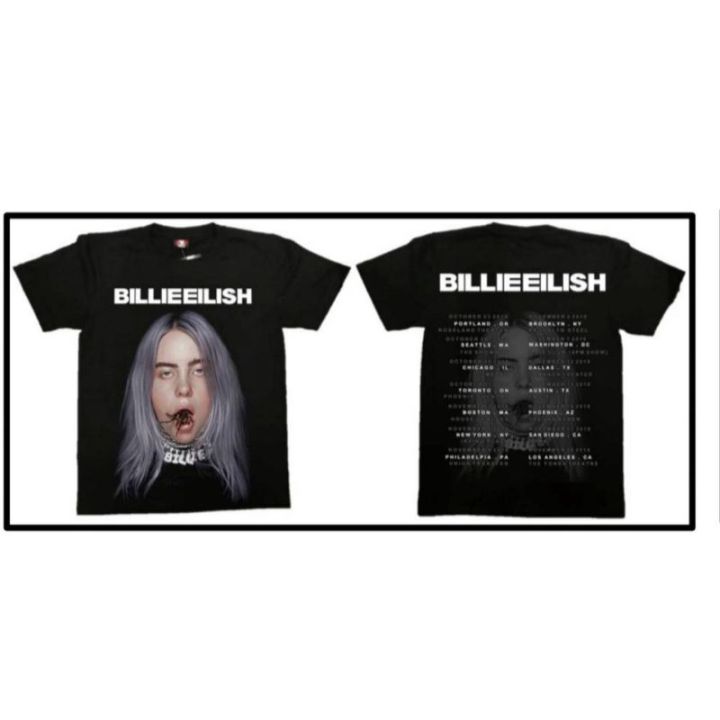 2023-เสื้อยืด-billie-eilish-raptee-hiphop-เสื้อวง-billieeilish-เสื้อยืด