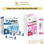 Yunpro men vi sinh hộp 60 gói Hàn Quốc bổ sung kẽm và 6 chủng men vi sinh