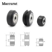 Newprodectscoming 1pc CNC Wheels Plastic POM Small amp;Big Passive Round Wheel Perlin Wheel amp; V type for V Slot C Beam 3d printer parts