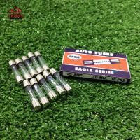 AUTO FUSES EAGLE SERIES ฟิวส์หลอดแก้ว ฟิวส์สั้น 15A 30mm. (แพ็ค 10 หลอด)