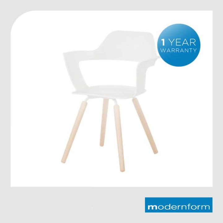 modernform-เก้าอี้เอนกประสงค์-เก้าอี้สุดยอดรางวัล-good-design-เก้าอี้ทำงาน-รุ่น-muse-สีขาว-เก้าอี้สัมมนาสีขาวทำให้ห้องสัมมนาดูกว้างไม่อึดอัดอีกต่อไป