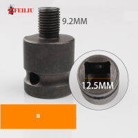 FEILIU 1 Pcs 1/2 Inch Hex Female Socket Adapter Quick Release Chuck Converter Drill Chucks Adaptor