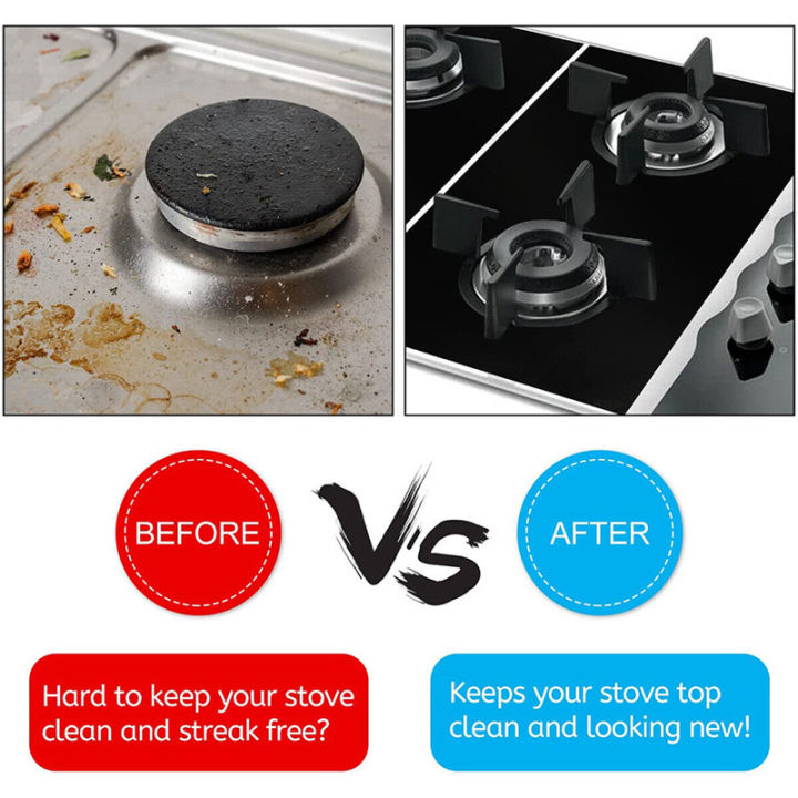 เตาแก๊สป้องกันหม้อหุงปกซับสะอาดจ้า-pad-ครัวเตาแก๊สเตาตั้งพื้นป้องกันง่ายสะอาดครัวเครื่องครัวอุปกรณ์เสริม