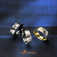 555jewelry แหวนเเฟชั่น รุ่น MNR-294T-B (Yellow/Gold) แหวนคู่รัก แหวนคู่ แหวนผู้ชายเท่ๆ แหวนแฟชั่นชาย แหวนผู้ชาย แหวนของผู้ชาย   [R49]