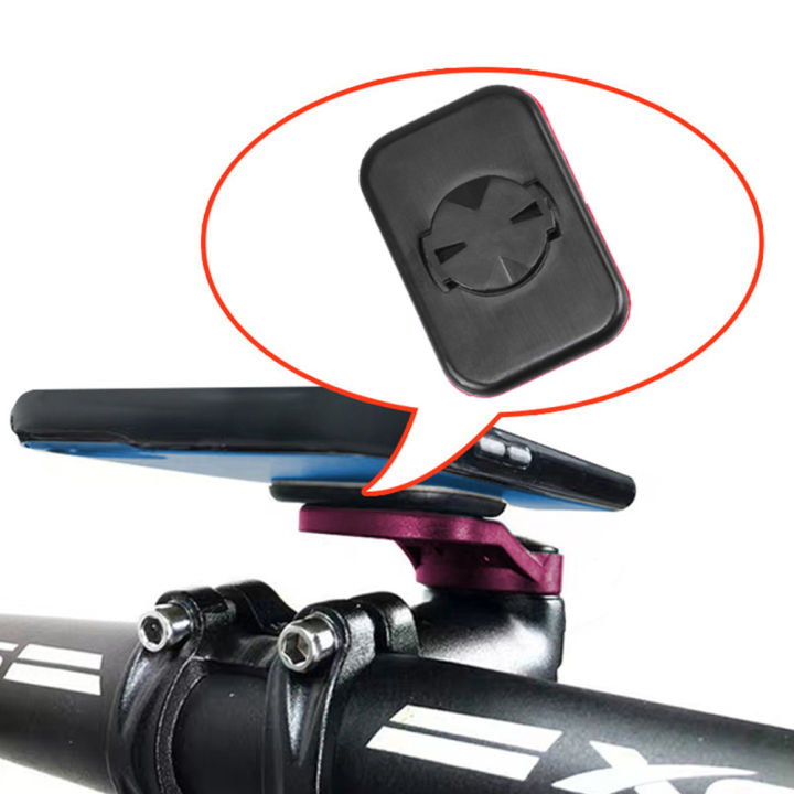 1-5ชิ้นจักรยานจักรยานศัพท์มือถือสติ๊กเกอร์ที่วางศัพท์สำหรับ-garmin-ขี่กาวที่แข็งแกร่งสนับสนุนยืนกลับปุ่มวางอะแดปเตอร์