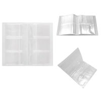 Transparent Jewelry Storage Book Portable Travel Necklace Earrings Jewelry Storage Booklet