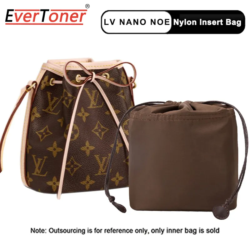 LV NOE BB Organizer Insert Bag Small Size Zippered Inner Bag for