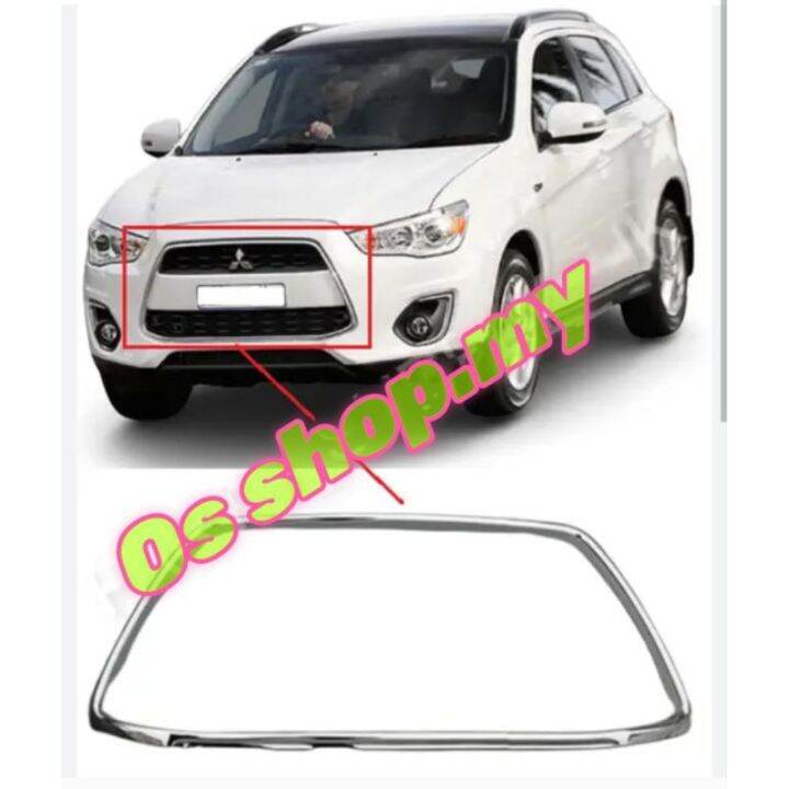 Mitsubishi ASX Facelift 2014 2020 gen2 Front Bumper Grille Moulding
