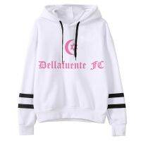 Dellafuente Hoddies เสื้อฮู้ดผู้หญิง,เสื้อกันหนาวย้อนยุคของผู้หญิงอะนิเมะสไตล์เกาหลี