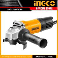 เครื่องเจียรไฟฟ้า 4 นิ้ว (สวิตซ์ท้าย) INGCO Angle Grinder 750W