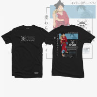 [มีสินค้า]เสื้ออนิเมะ - One Piece - ชุดลูฟี่ผ้าฝ้าย