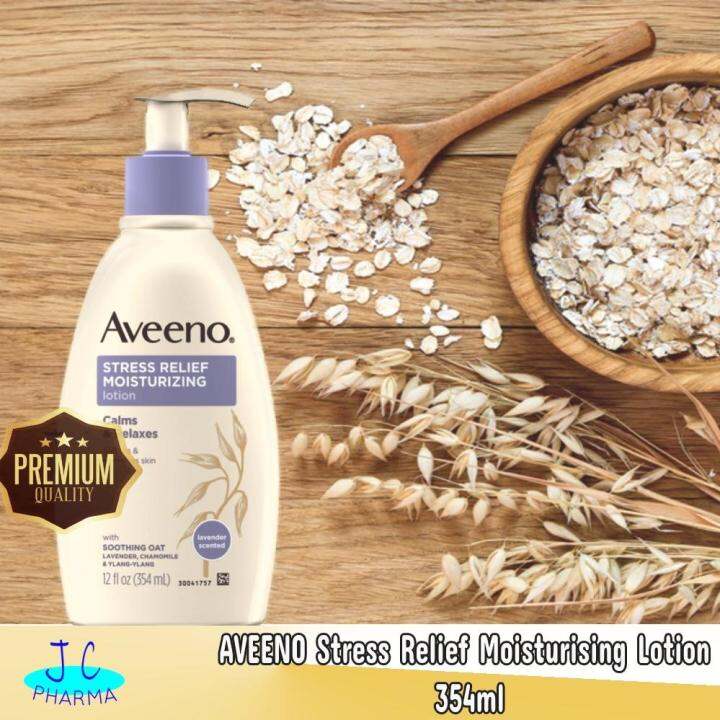 Aveeno Stress Relief Moisturising Lotion 354ml Imported From Australia