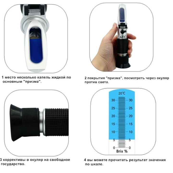 มือถือ-brix-refractometer-ผลไม้ความหวานวัด0-32-น้ำตาลเมตรนมถั่วเหลืองนมความเข้มข้นน้ำผึ้งเมตรเครื่องวัดความเค็ม