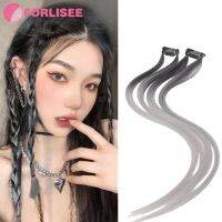 FOR Wig Piece Womens Hair Invisible Ear Dye Gradient