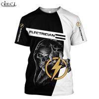 （Contact customer service to customize for you）popular newest electrician hx 3d print men women fashion t-shirts harajuku clothes oversized tee shirts tops drop shipping（Childrens Adult Sizes）