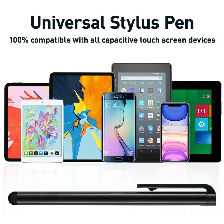 ปากกาสัมผัสหน้าจอคาปาซิทีฟแท็บเล็ตวาดรูปปากกา-stylus-สากลความรู้สึกสำหรับ-ipad-kindle-phone