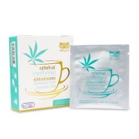 Abhaicanns Cannabis Leaf Infusion Tea อภัยภูเบศร อภัยกัญช์ ชา จาก ใบกัญชา ต้านอนุมูลอิสระ 1 กล่อง บรรจุ 6 ซอง 20730