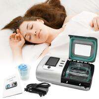 เครื่องช่วยหายใจหยุดหายใจขณะหลับแบบเครื่อง CPAP เครื่อง CPAP แบบพกพาสำหรับตัวปิดจมูกโรคนอนไม่หลับป้องกันอาการนอนกรนหยุดหายใจขณะหลับ