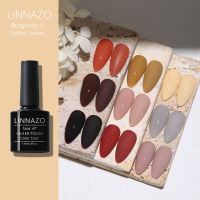 LINNAZO 9 Colors Series Gel Polish 7.3ML Starter Kit Soak Off LED Best For Manicure Nail Art Lovers Girls Women DIY At Home