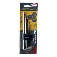 TLS - 6 cadbury Allen wrench eight ball head special hexagon screwdriver set manually imported from Japan