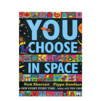 Original English picture book you choose in space extraordinary imagination large format imagination cultivation Nick sharratt