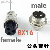 only1pcs GX16 GX16-4 4P 4Pin 16mm Male Female Wire Panel Connector plug Circular Aviation Connector Socket Plug