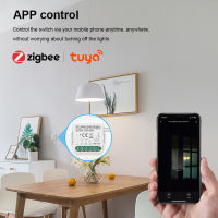 ZigBee สวิตช์ไฟโมดูลการควบคุมระยะไกลสมาร์ท DIY Breaker ทำงานร่วมกับ Alexa Home สำหรับแสงควบคุมเครื่องใช้ภายในบ้าน