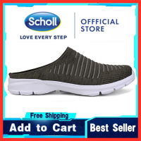 Scholl รองเท้าสกอลล์ scholl รองเท้า scholl Scholl รองเท้าสกอลล์ scholl รองเท้า รองเท้า scholl  ผู้ชาย scholl รองเท้าผ้าใบผู้ชายรองเท้าผู้ชาย scholl ขนาดใหญ่ 46 47 48 ครึ่งรองเท้าแตะรองเท้าแตะแบนผู้ชายแฟชั่นเดินรองเท้าผ้าใบเกาหลีครึ่งหนึ่ง-2030