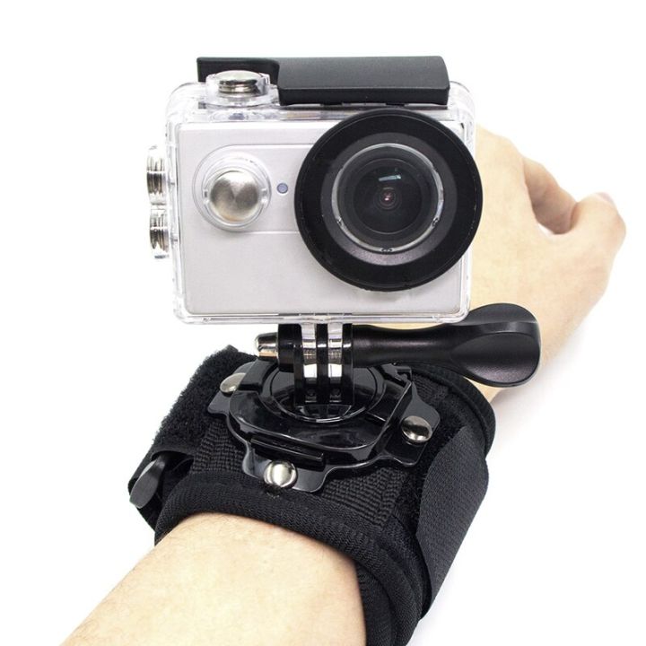 ที่วางแขนสายรัดมือสายรัดข้อมือ360d-สกรูสำหรับ-gopro-ฮีโร่6-5-4-สำหรับ-sjcam-forxiaomi-foryi-4k-อุปกรณ์เสริมกล้อง