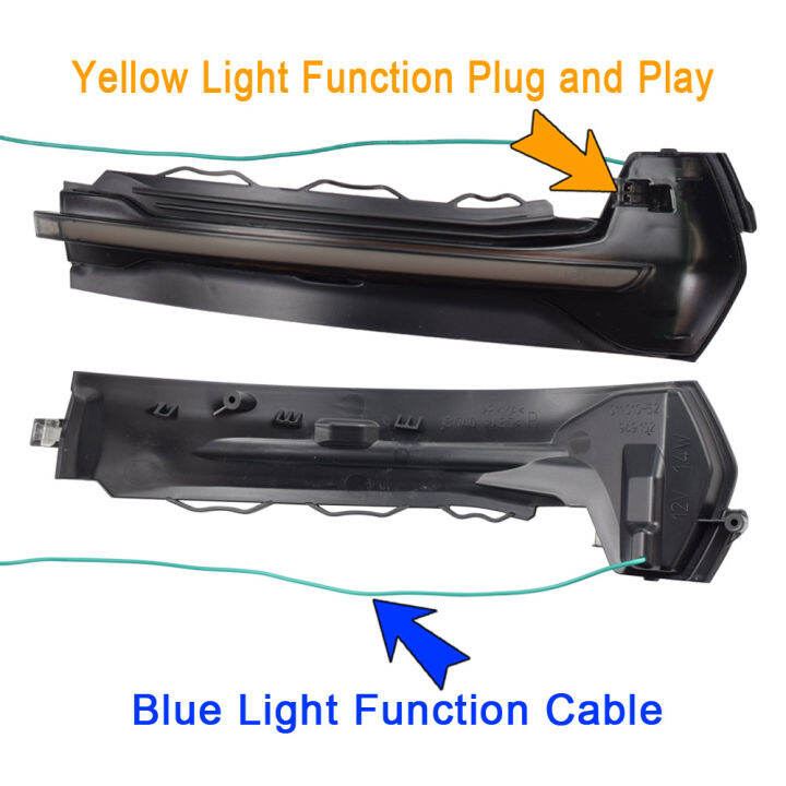 2ชิ้นไฟ-led-แบบไดนามิกสำหรับออดี้-a3-s3-8โวลต์-rs3เลี้ยวไฟสำหรับ2014-2020กระจกมองหลังลำแสงเลี้ยวไฟ
