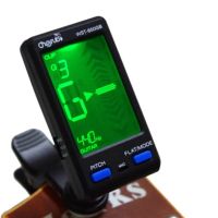 【LZ】卐❁  Cherub Professional Guitar Bass Tuner Auto Clip-On Mic Pickup Mode Pitch ajuste plano Display LCD WST-650GB