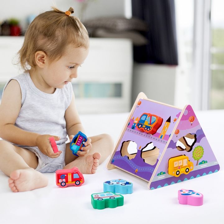 cod-cross-border-early-education-teaching-aids-childrens-cognitive-matching-building-blocks-porous-intellectual-shape-box-wooden-toys-3-6-years-old
