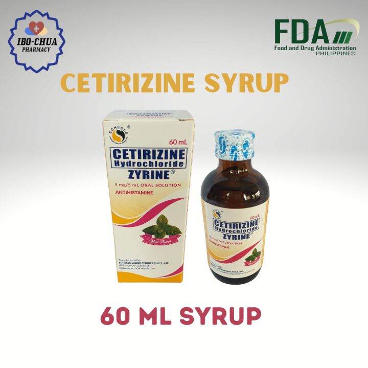 cetirizine 5mg 5 ml