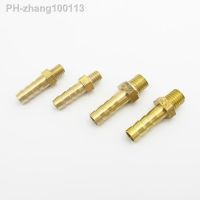 3mm 4mm 5mm 6mm 8mm 10mm 12mm OD Hose Barb M3 M4 M5 M6 M8 M10 M12 Metric Male Thread Brass Pipe Fitting Coupler Connector